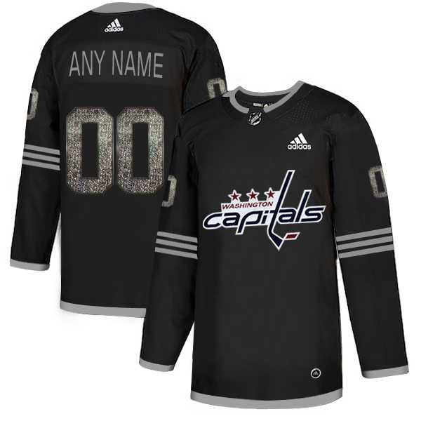 Customized Men's Capitals Any Name & Number Black Shadow Logo Print Adidas Jersey,We sell and wholesale Customized Men's Capitals Any Name & Number Black Shadow Logo Print Adidas Jersey on line form chian!
